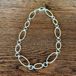 Ralph Lauren silver-colored link necklace